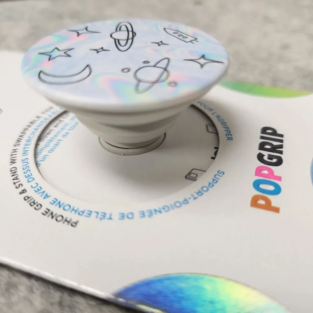 Space Doodle Popsockets Single Grip & Stand Universal Phones and Tablet Holder